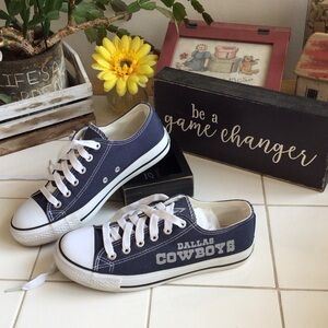 ‘Compass’ Dallas Cowboys Lace-Up Sneakers